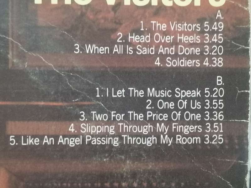 ABBA, The Visitors,  Vinyl in very good condition.