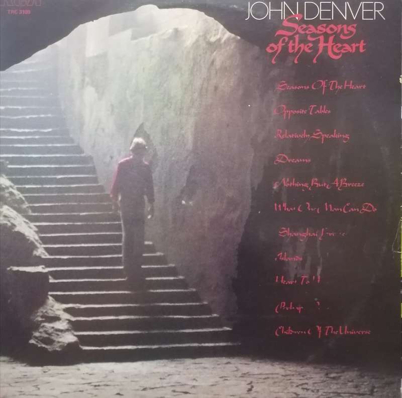 John Denver, Seasons of the Heart,  Vinyl in excellent condition.