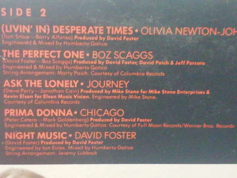 John Travolta & Olivia Newton-John, Two of a Kind, vinyl in excellent condition.