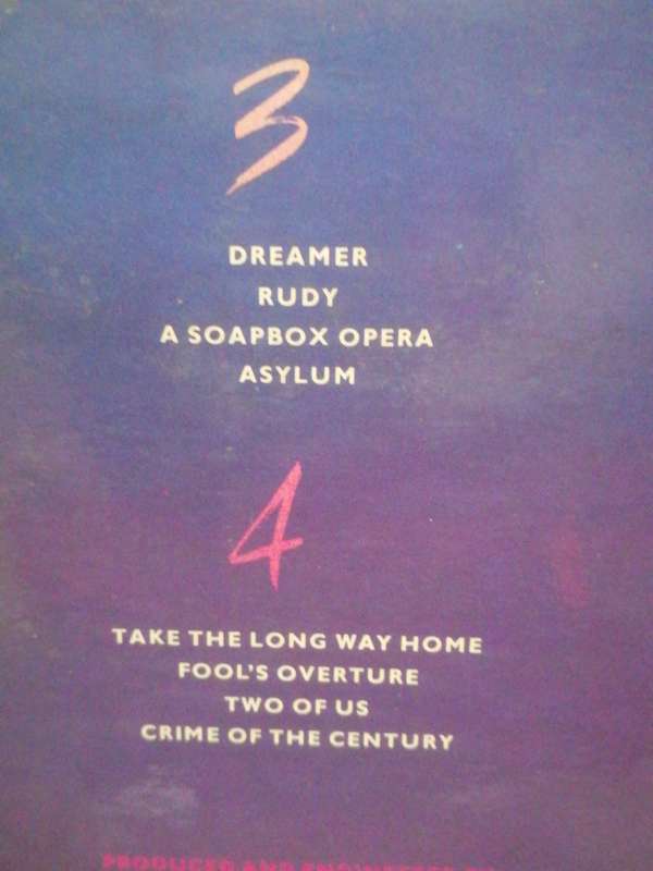 Supertramp in Paris, Double album,  vinyl's in very good condition.