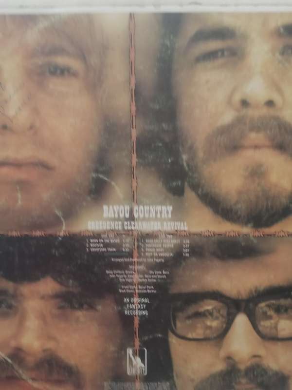 Creedence Clearwater Revival, Bayou Country,  vinyl in good condition.