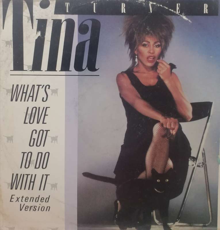 Tina Turner, What's Love got to do with it, Extended Version, vinyl in very good condition.