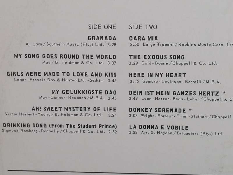 Ge Korsten, Vir U,  Vinyl in very good condition .