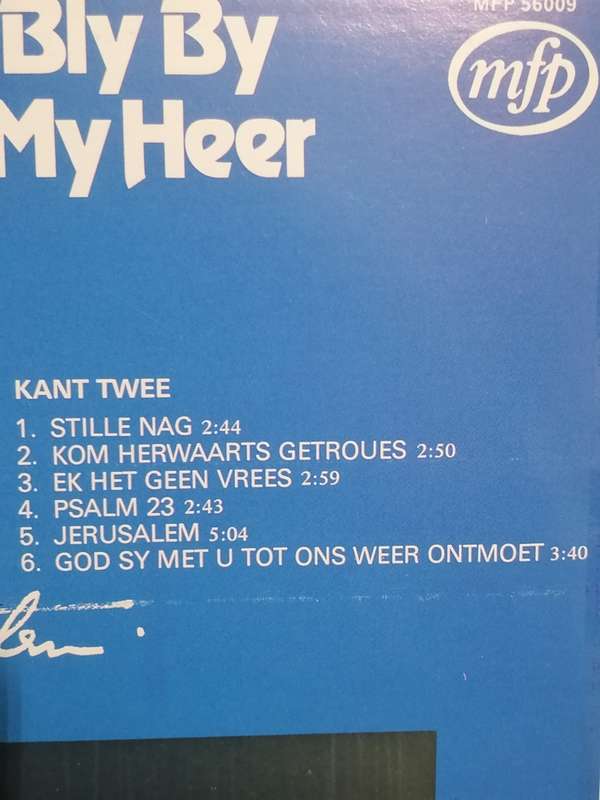 Ge Korsten, Bly by my Heer, Vinyl in excellent condition .