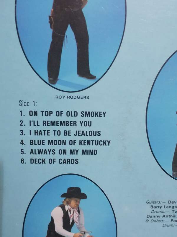 Tommy Dell ,Cowboys don't cry, Vinyl in very good condition .