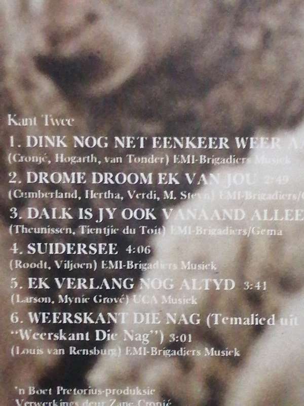 Sias Reinecke, Klein Karoo,  Vinyl in very good condition .