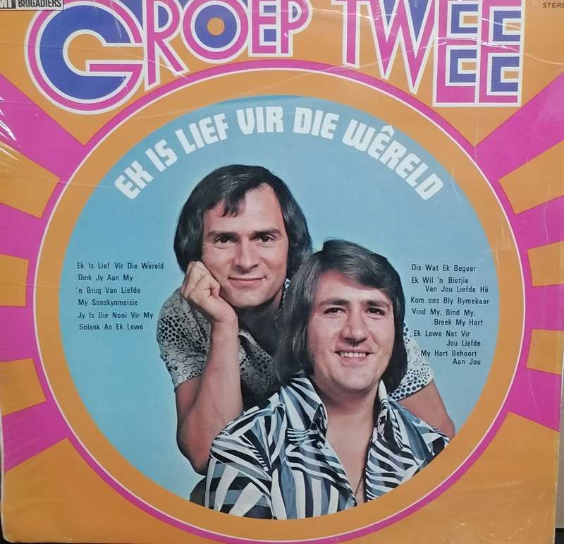 Groep Twee, Ek is Lief vir die Wereld, Vinyl in very good condition .