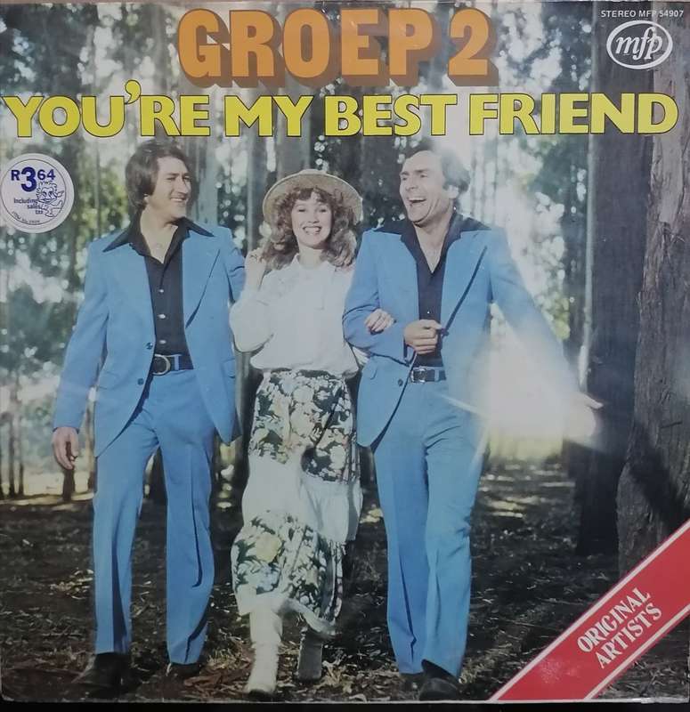 Groep Twee, You're my Best Friend, Vinyl in good condition .