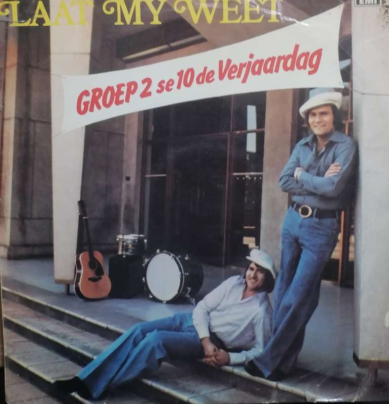Groep 2 se 10de Verjaardag, Laat my Weet, Vinyl in good condition .