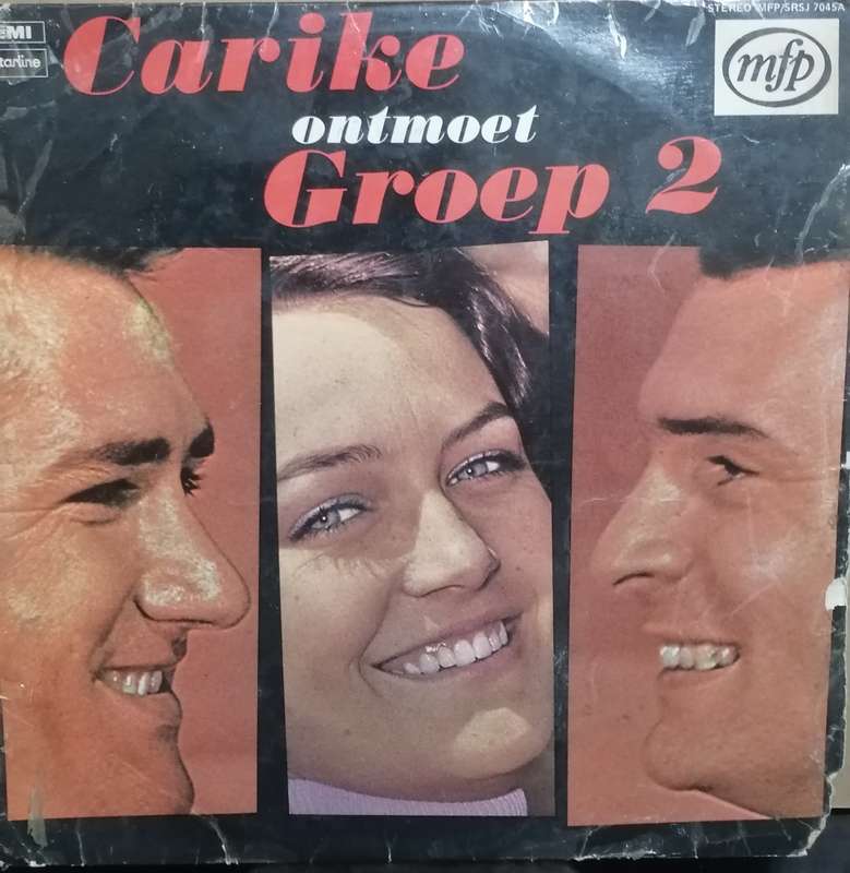 Groep 2 'Carike ontmoet Groep 2' , Vinyl in good condition .
