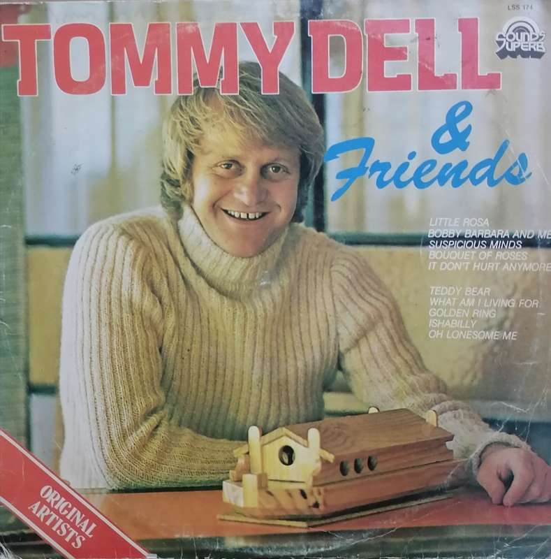 Tommy Dell & Friends, (Sighed by Tommy Dell), Vinyl in very good condition .