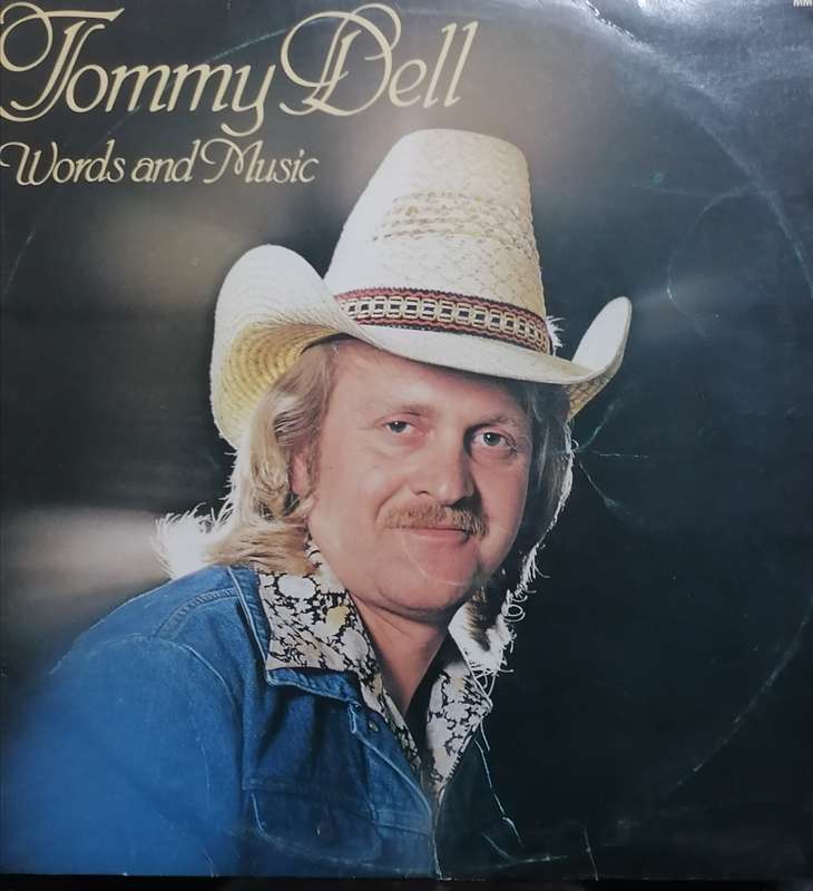 Tommy Dell, Words and Music, Vinyl in good condition .