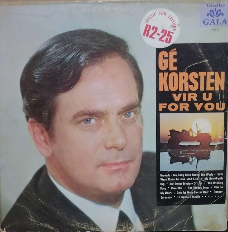 Ge Korsten, Op Toer, Vinyl in very good condition .