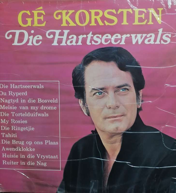 Ge Korsten 'Die Hartseerwals' Vinyl in very good condition .