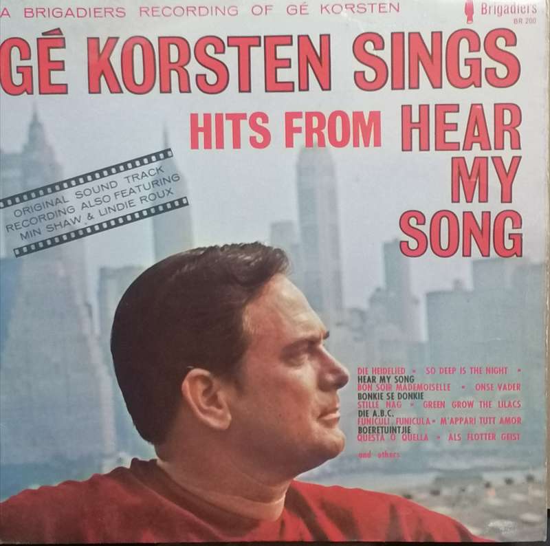 Ge Korsten, sings Hear my Song, Vinyl in excellent condition .
