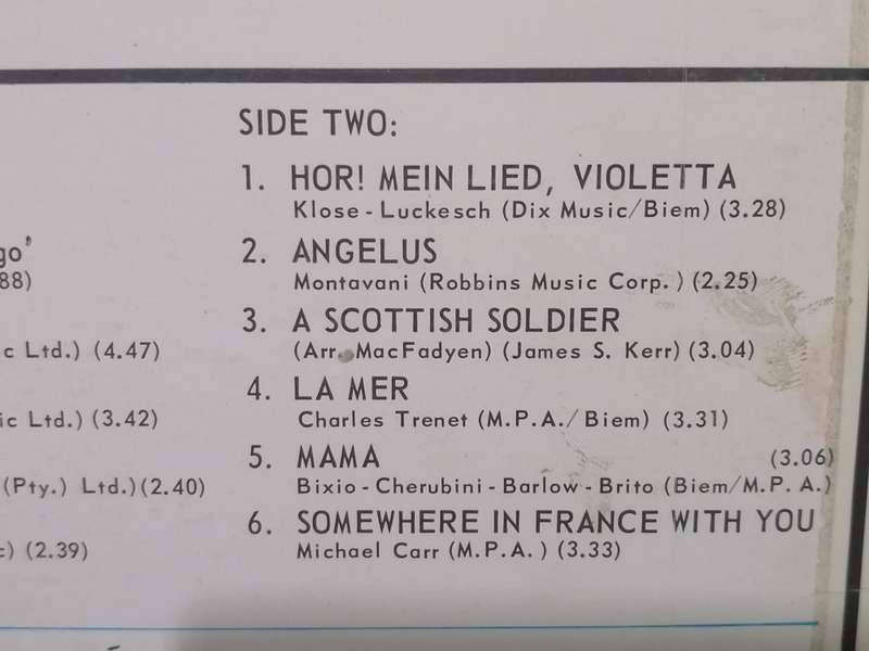 Ge Korsten 'Born to Sing' Vinyl in excellent condition .