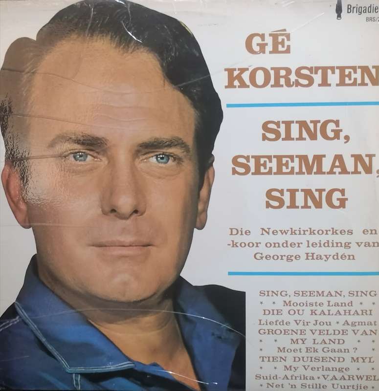 Ge Korsten 'Sings Seeman sing' Vinyl in very good condition .