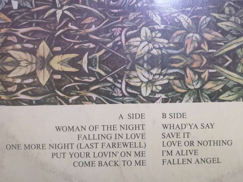 Uriah Heep 'Fallen Angel', vinyl in very good condition.