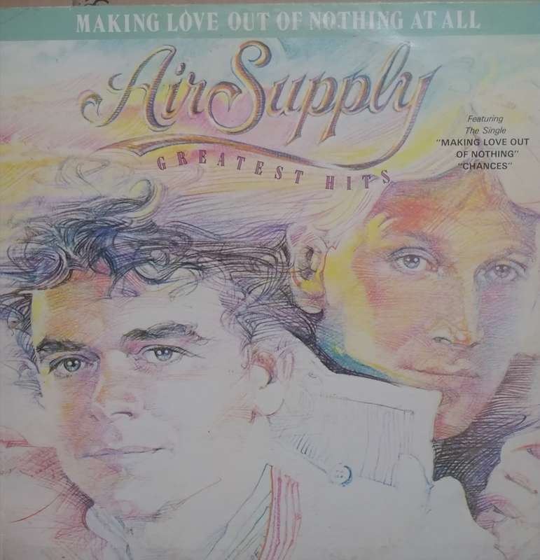 Air Supply 'Greatest Hits', vinyl in very good condition.