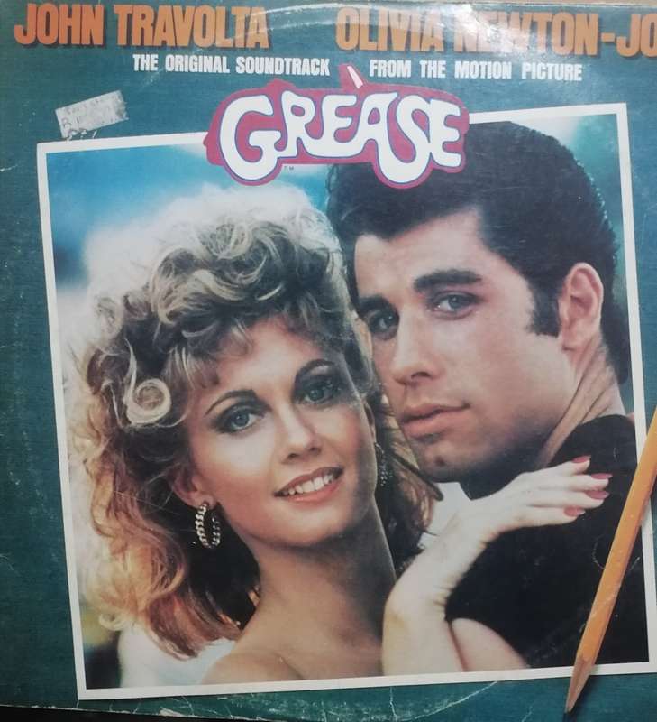 Grease 'John Travolta & Olivia Newton-John' Double Album , vinyl's in very good condition.