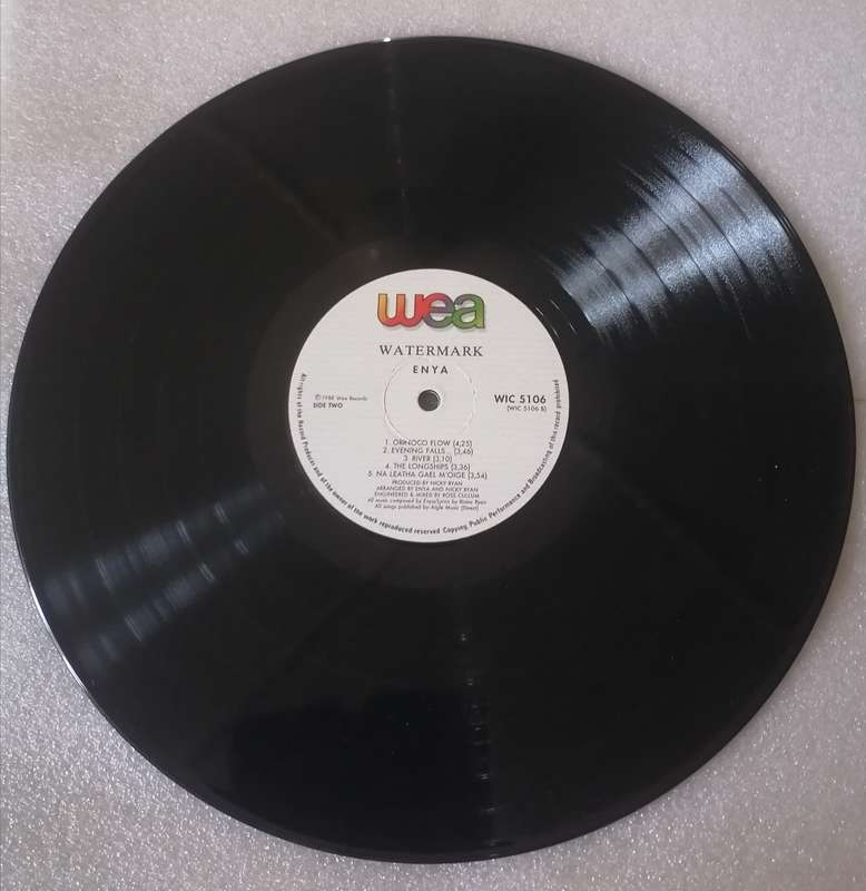 Enya, Watermark, vinyl in excellent condition.