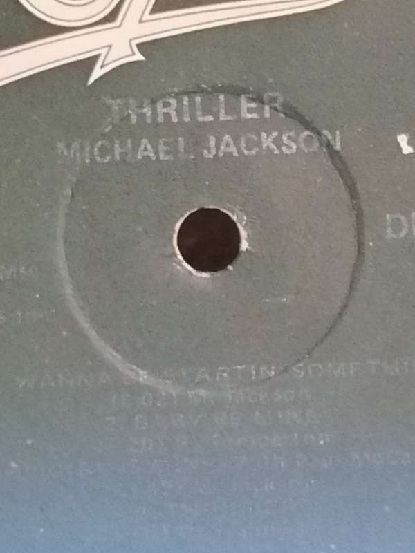 Micheal Jackson, Thriller, vinyl in excellent condition.