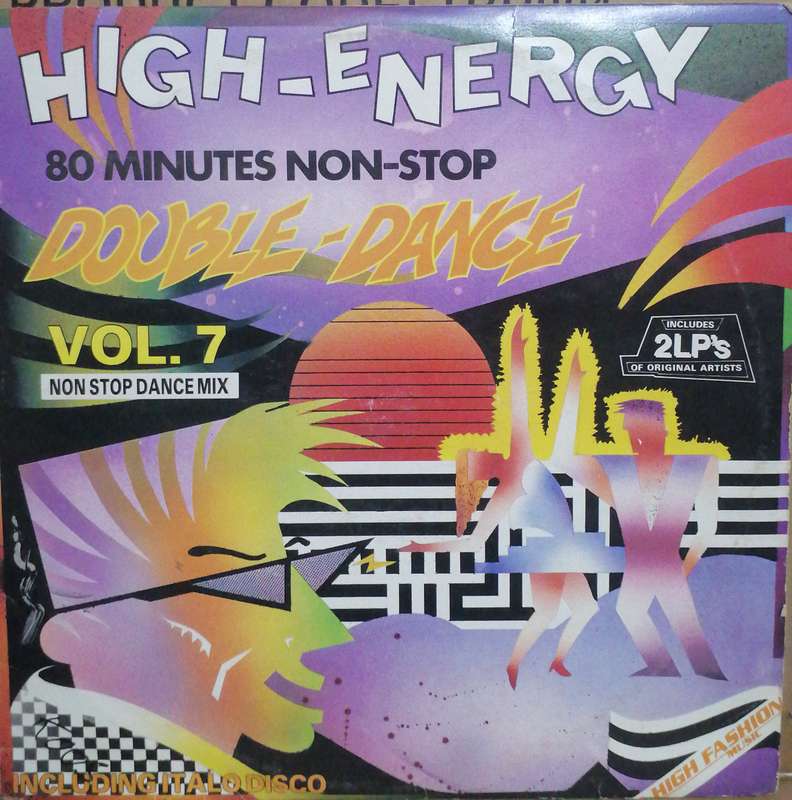 High-energy double dance, vol.7, 2x vinyl's.