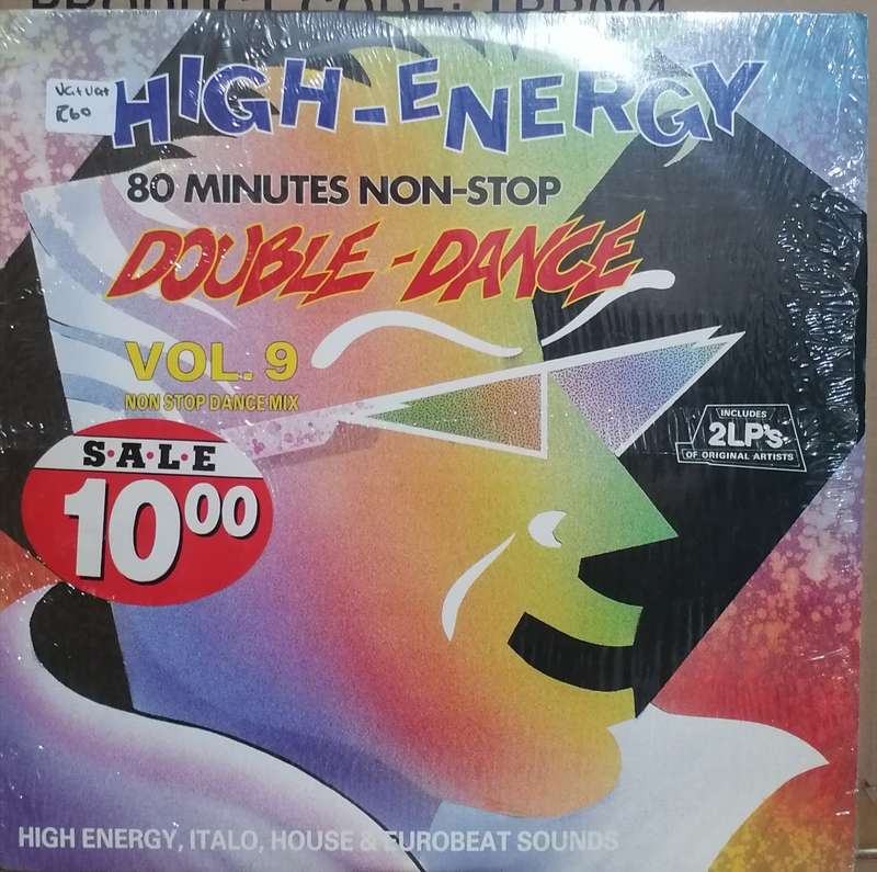 High-energy double dance, vol.9, 2x vinyl's.
