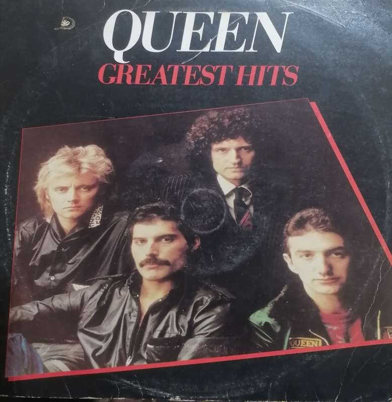 Queen, greatest hits, vinyl.