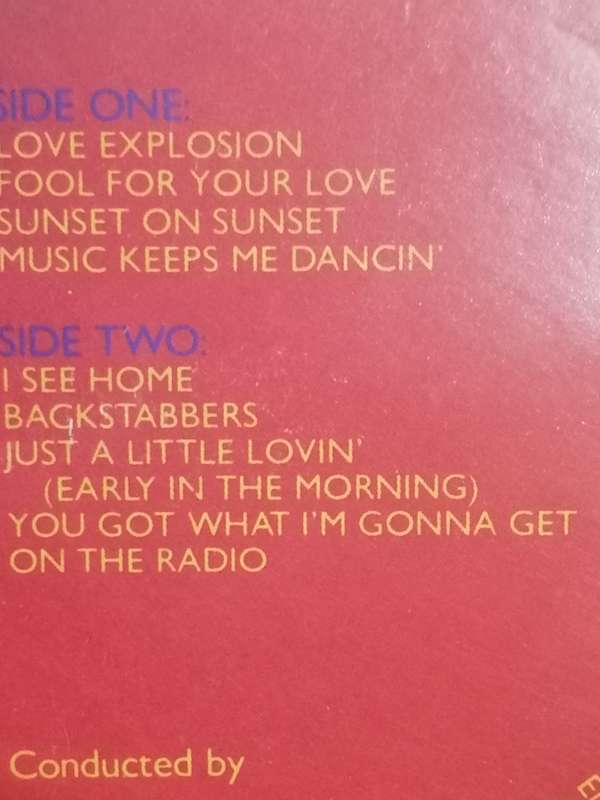 Tina Turner, Love explosion, vinyl.