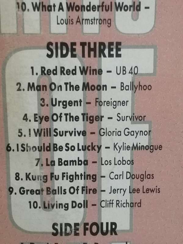Top 40 hits of all time, double album ,vinyl's.