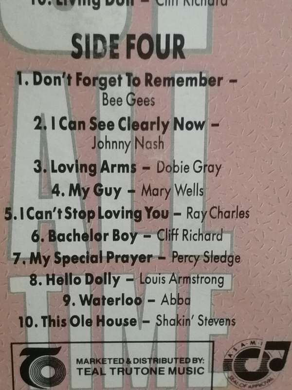 Top 40 hits of all time, double album ,vinyl's.