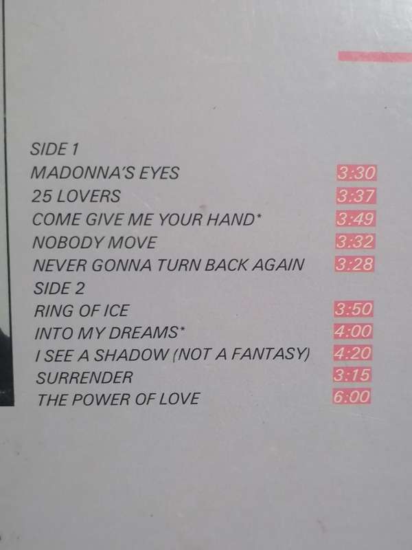 Jennifer Rush, International version, vinyl.