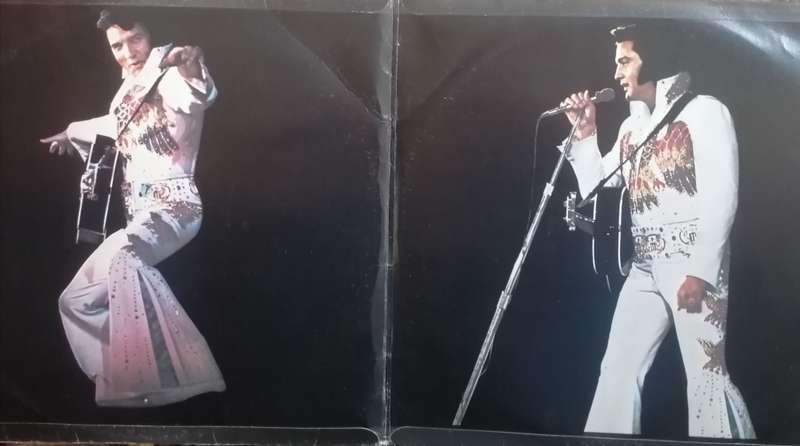 Elvis Presley in concert on tour June 1977, double album, vinyl's