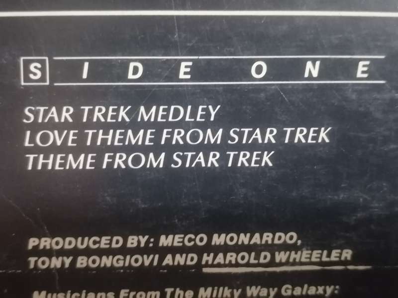 Meco, Music from Star Trek and the Black Hole, vinyl.