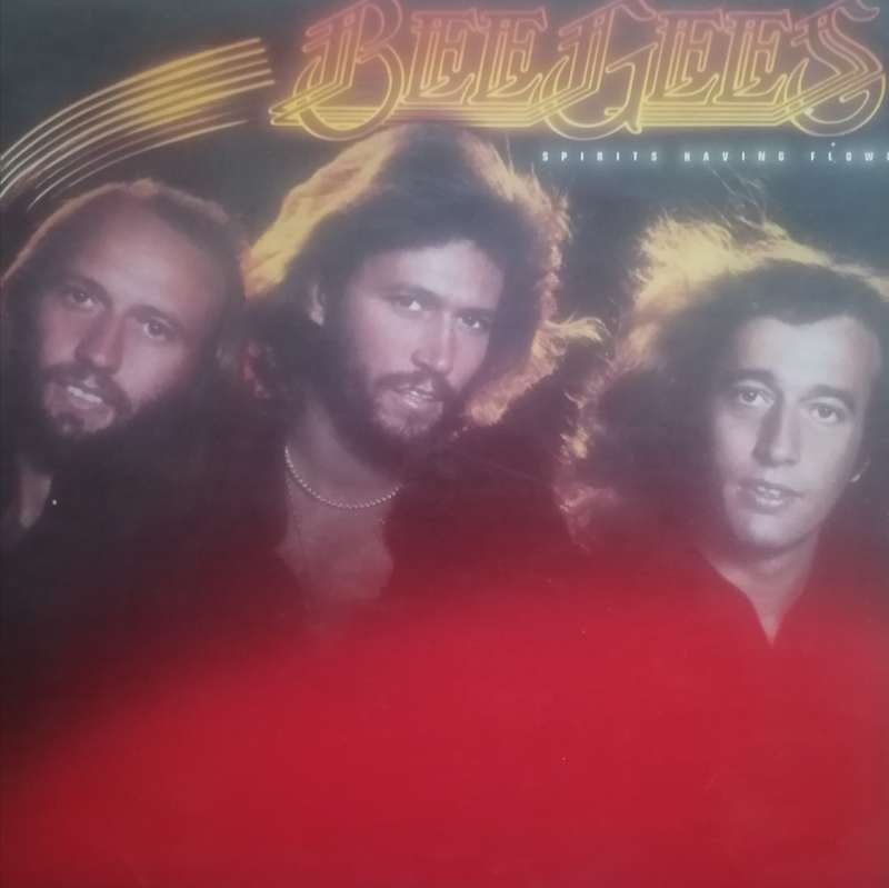 Bee Gees Spirits having flown, vinyl good.