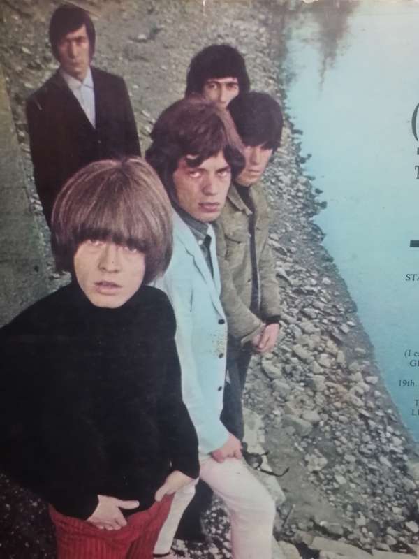 The Rolling Stones, big hits, high tide and green grass, vinyl.