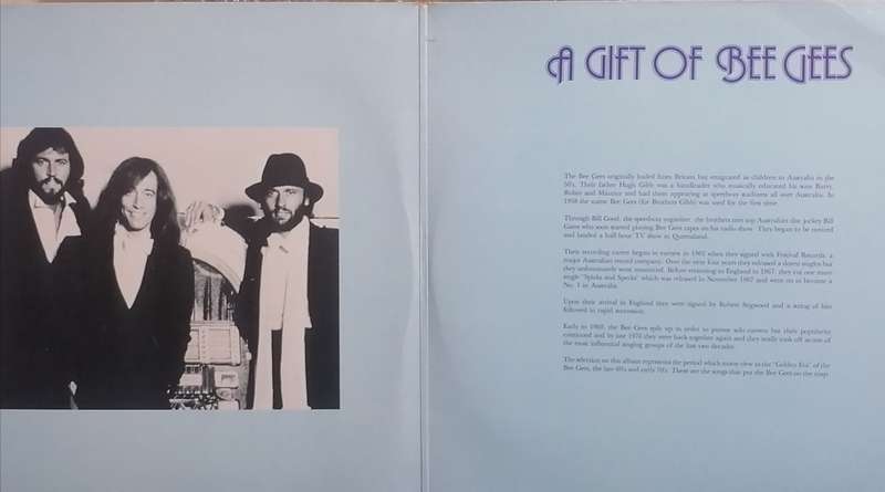 A Gift of Bee Gees, Limited Edition, Special Gift Presentation, Double album, vinyl's.