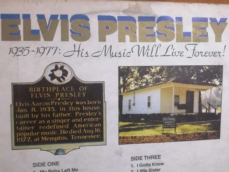 Elvis Plesley, Life & Times, all his greatest hits, Double album ,Vinyl's.