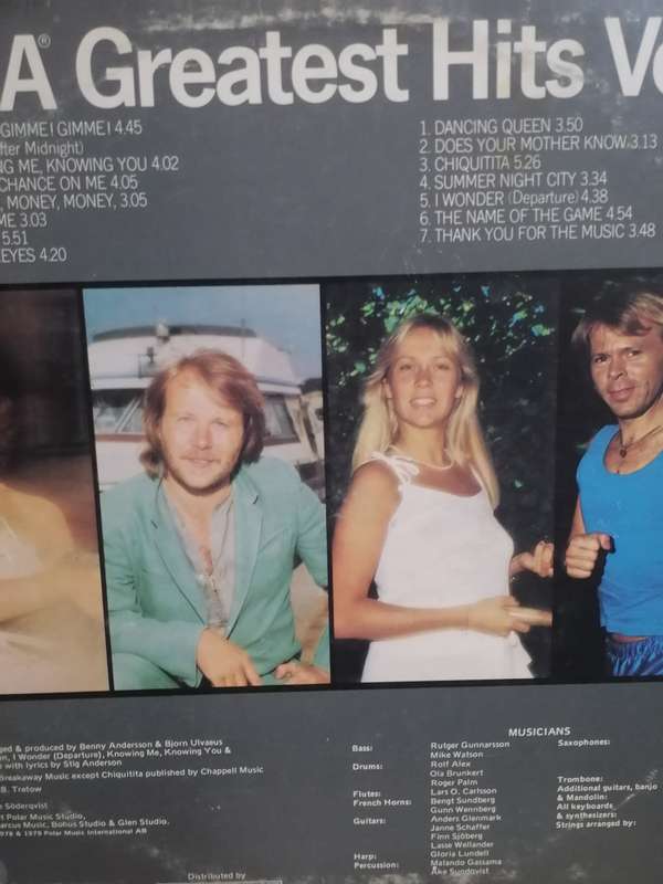 ABBA Greatest hits Vol.2, vinyl.