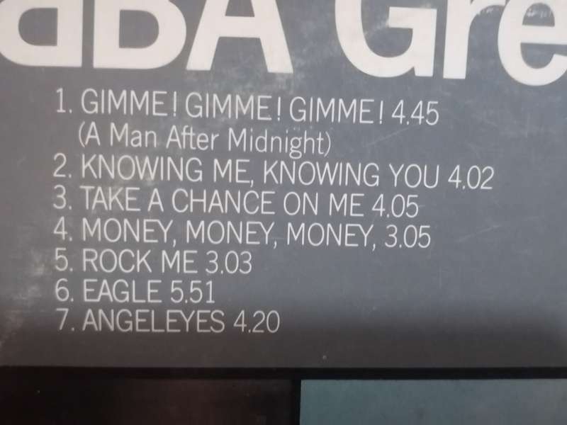 ABBA Greatest Hits Vol.2, vinyl very good.