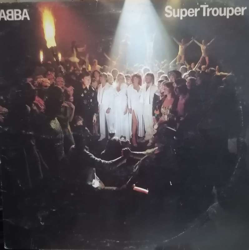 ABBA, Super Trouper, vinyl.