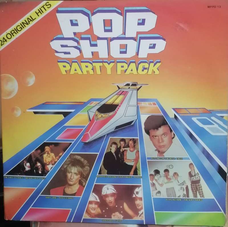 Pop Shop Party Pack, double album, vinyl's.