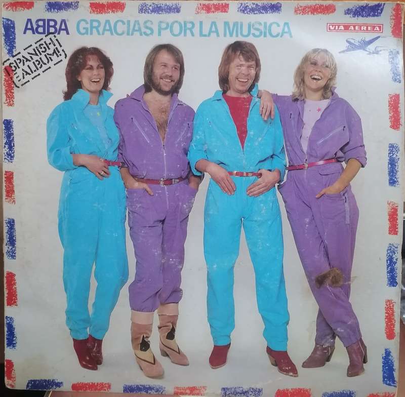 ABBA, Gracias por la music, vinyl.