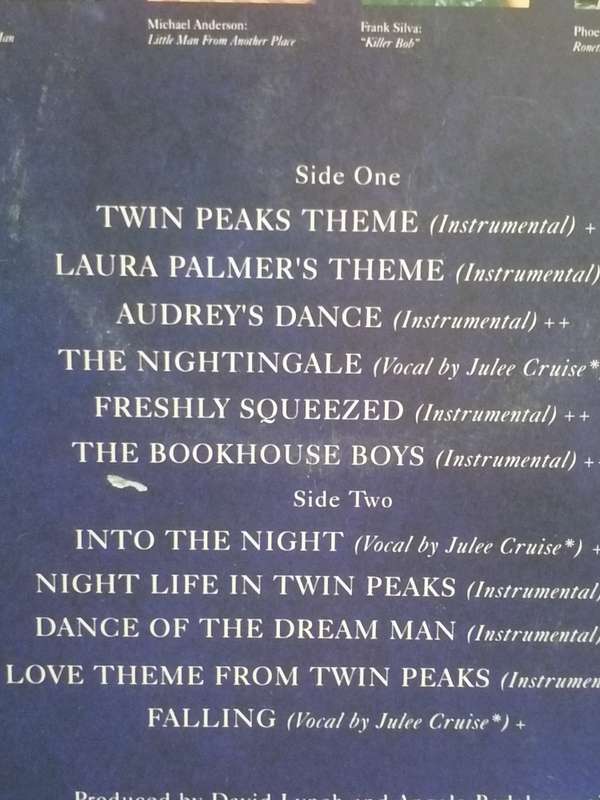 Music from Twin Peaks,, Soundtrack ,vinyl.
