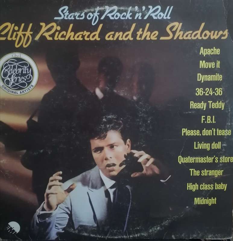 Cliff Richard and the Shadows, vinyl excellent.