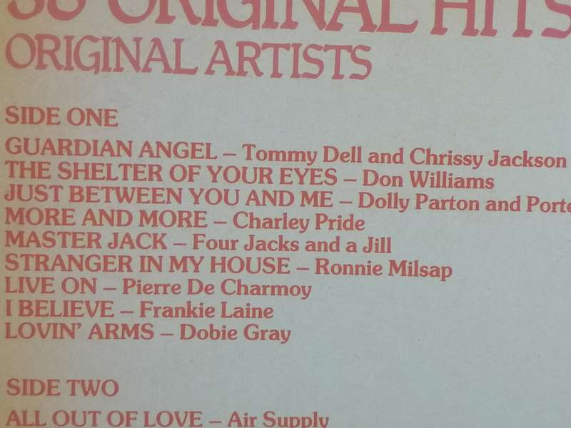 Country Songs of Love Vol.2, double album, vinyl's excellent.