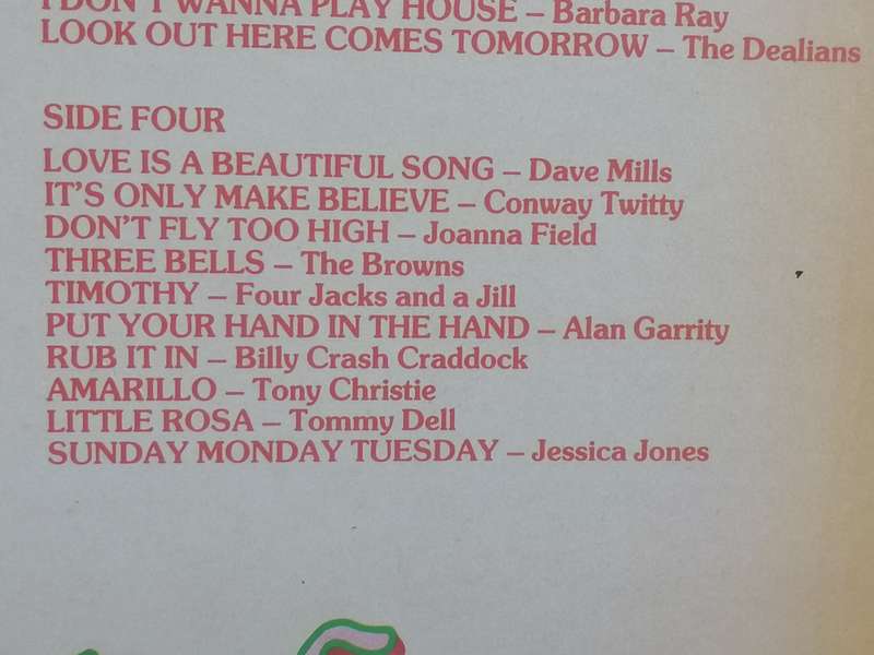 Country Songs of Love Vol.2, double album, vinyl's excellent.
