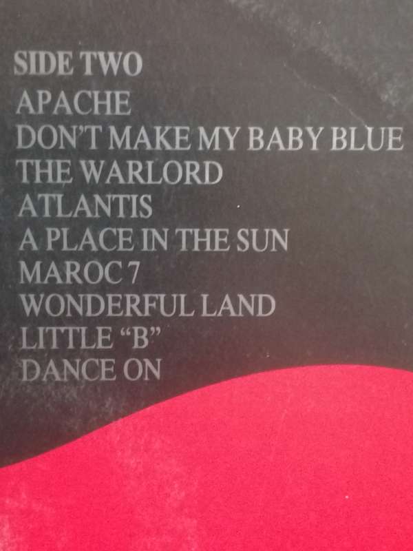 The Shadows, vinyl very good.
