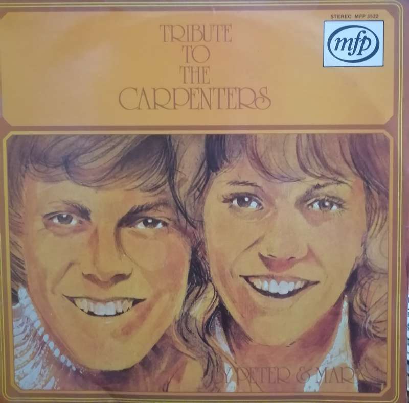 Tribute to the Carpenters,  vinyl excellent.